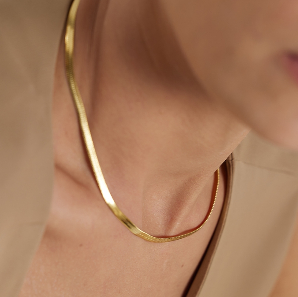 Charm Snake Chain Necklace